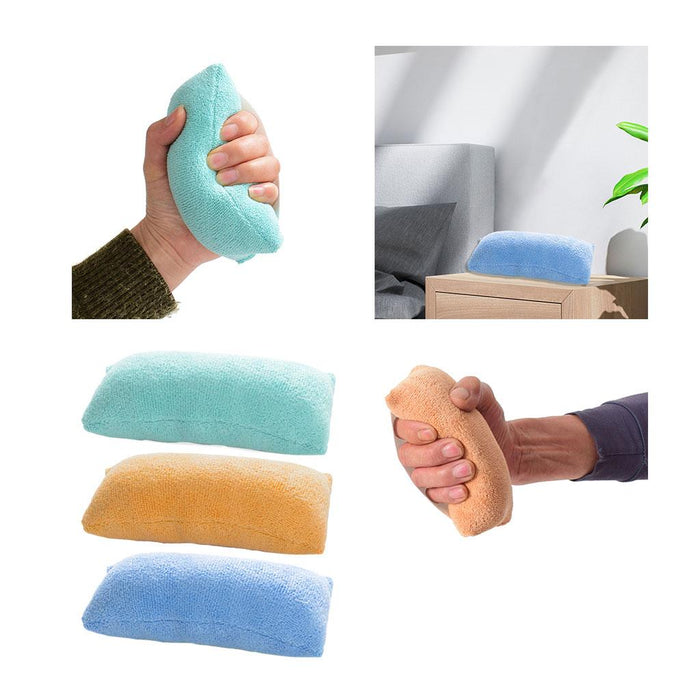 Finger Contracture Cushion Keeps Fingers Separated for Bedridden blue