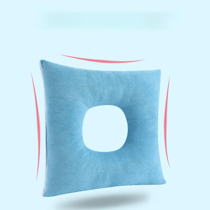 Anti-Decubitus Pad Seat Pad for Ease Tailbone Pain Prolonged Sitting Office Blue