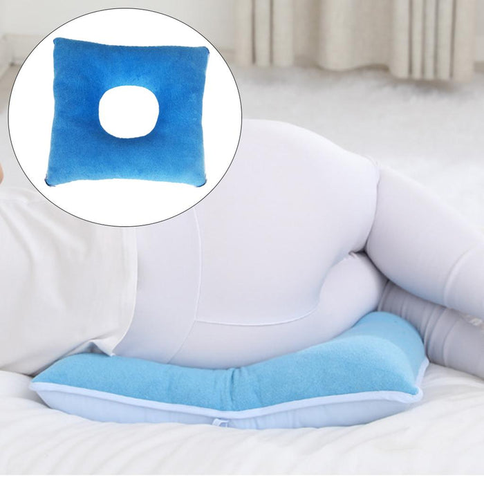 Anti-Decubitus Pad Seat Pad for Ease Tailbone Pain Prolonged Sitting Office Blue