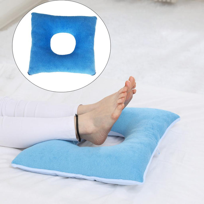 Anti-Decubitus Pad Seat Pad for Ease Tailbone Pain Prolonged Sitting Office Blue