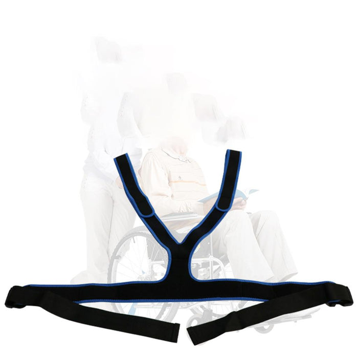 Wheelchair Seat Belt Breathable Anti-Slip Wheelchair Strap for Elderly Cares