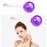 2 Pieces Facial Cooling Ice Globes Ball for Face Neck Care Dark Purple