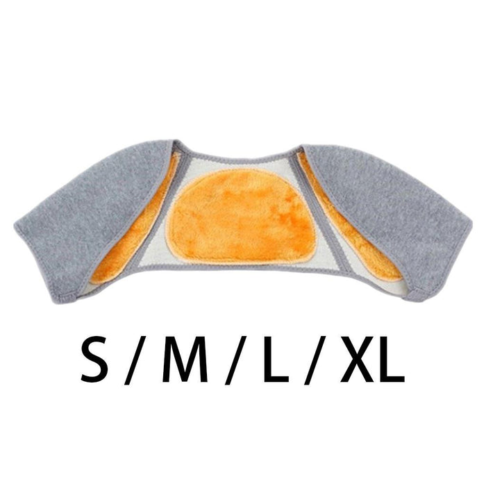 Warmer Shoulder Support Waistcoat Breathable Fabric for Home Office Sport S