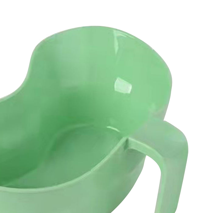 Tooth Mug Anti-Splash Lightweight Cup for Elderly Bedridden People Green