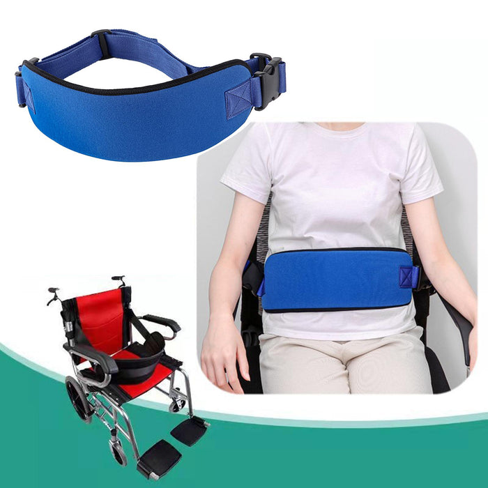 Wheelchair Seat Belt Harness Easy Install for Patient Caring Elderly Adult Widen