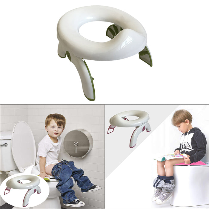 Baby Seat Foldable Daily Living Aids for Bathroom Outdoor Green