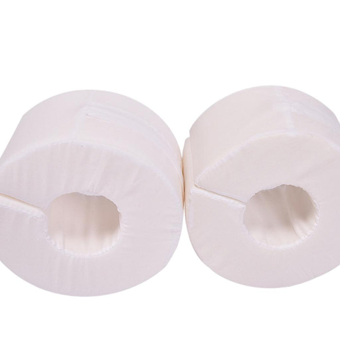 2Pcs Foot Elevation Pillows Anti-Bedsores Foam for Ankle Hand Sleeping White