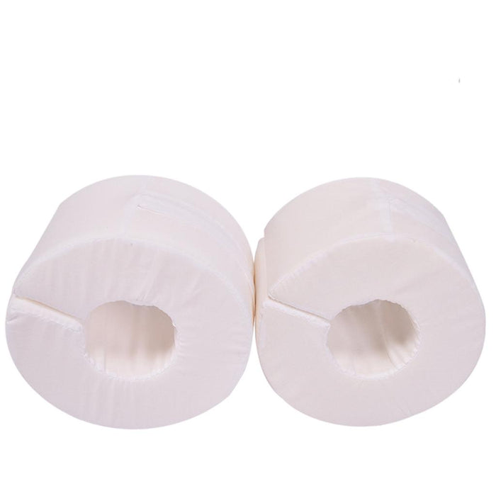 2Pcs Foot Elevation Pillows Anti-Bedsores Foam for Ankle Hand Sleeping White