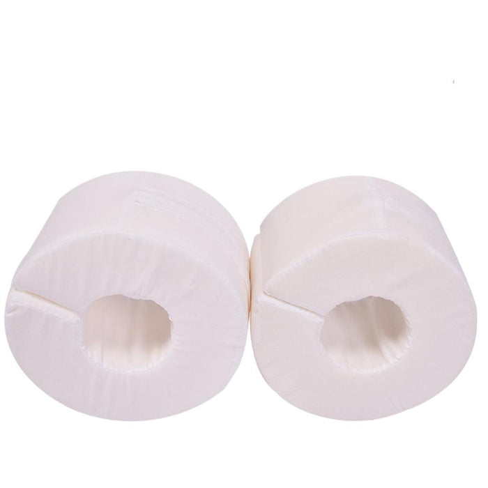 2Pcs Foot Elevation Pillows Anti-Bedsores Foam for Ankle Hand Sleeping White