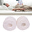 2Pcs Foot Elevation Pillows Anti-Bedsores Foam for Ankle Hand Sleeping White