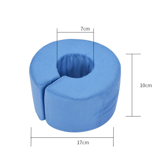 2Pcs Foot Elevation Pillows Anti-Bedsores Foam for Ankle Hand Sleeping Blue