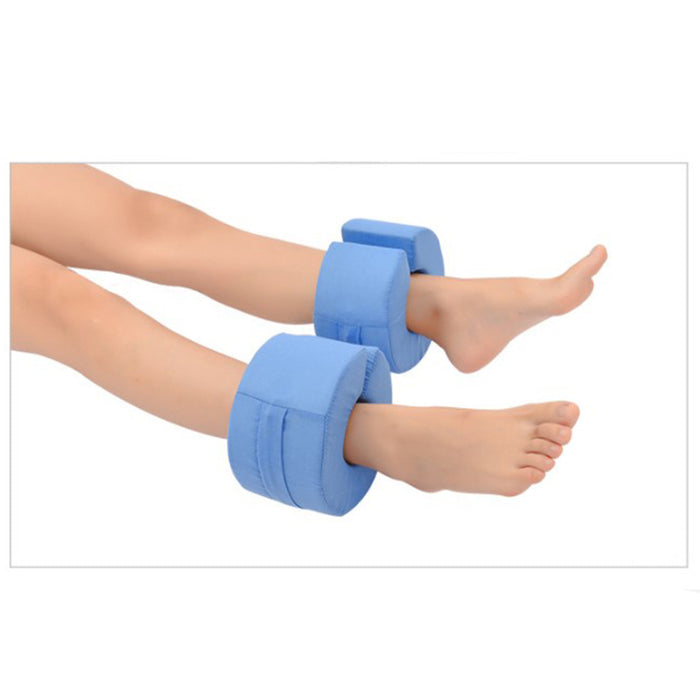 2Pcs Foot Elevation Pillows Anti-Bedsores Foam for Ankle Hand Sleeping Blue