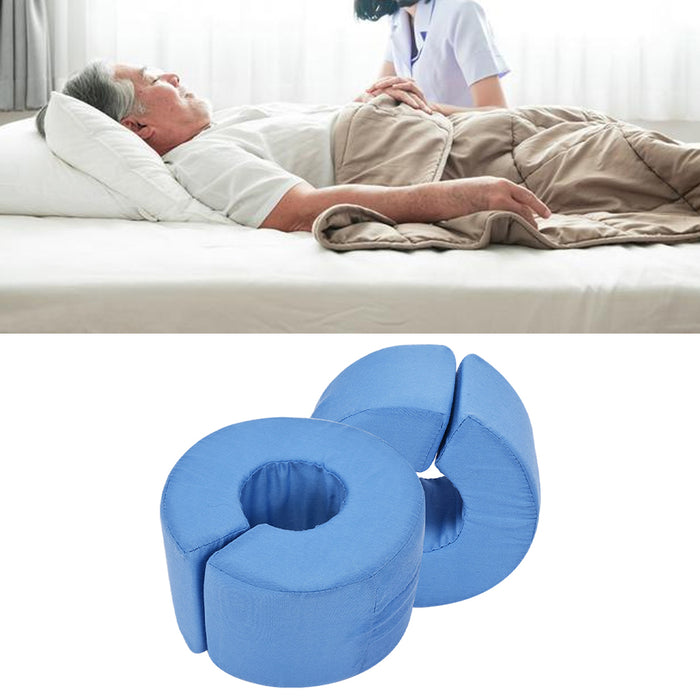 2Pcs Foot Elevation Pillows Anti-Bedsores Foam for Ankle Hand Sleeping Blue