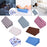 Wedge Pillow Soft with Washable Cover for Sleeping  blue cloth