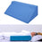 Wedge Pillow Soft with Washable Cover for Sleeping  blue cloth