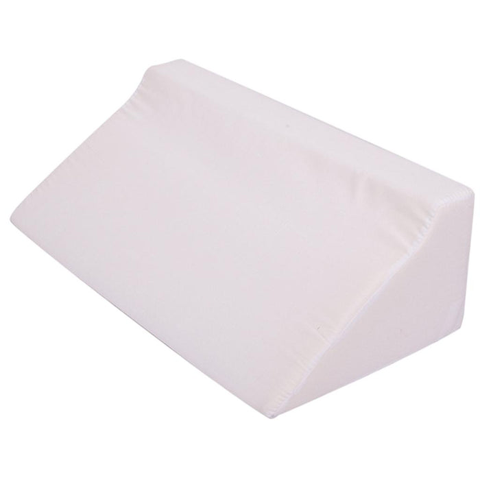 Wedge Pillow Soft with Washable Cover for Sleeping  white cloth