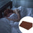 Wedge Pillow Soft with Washable Cover for Sleeping  brown leather