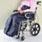 Wheelchair Blanket Warmer Cover Protection Leg Elderly Patients Gift Gray