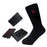 2x Unisex Electric Heated Sock with Battery Box Foot Warmer for Cycling battery case