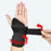 Crofta Wrist Brace Mesh Fabric Fitted for Left Right Hands Sports Joint Instability Right L XL