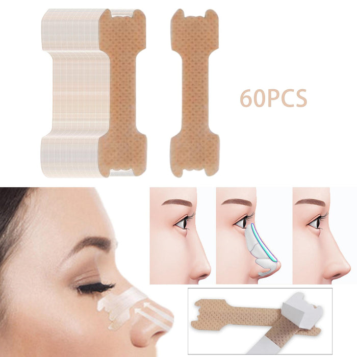 Crofta 50 Pieces/1 Box Nasal Strips Nose Plaster for Nasal Congestion