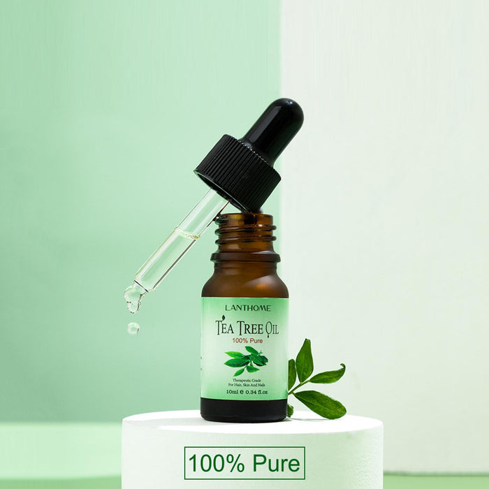 Tea Tree Essential Oil Removal Serum Face Serum for Hair Dry Scalp Household