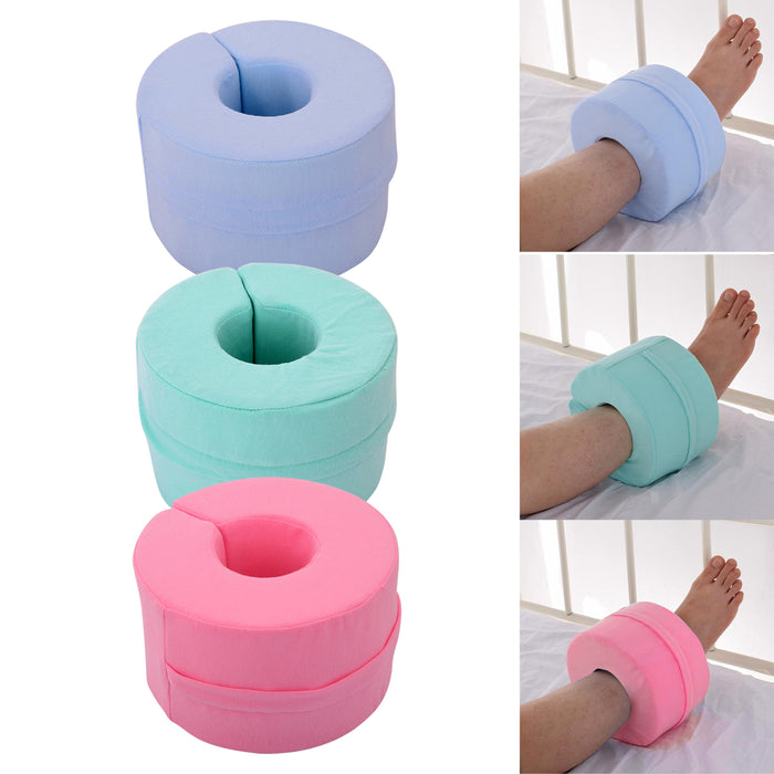 1Pcs Foot Elevation Cushion Donut Foam Anti-Bedsore for Knee Ankle Recovery Blue