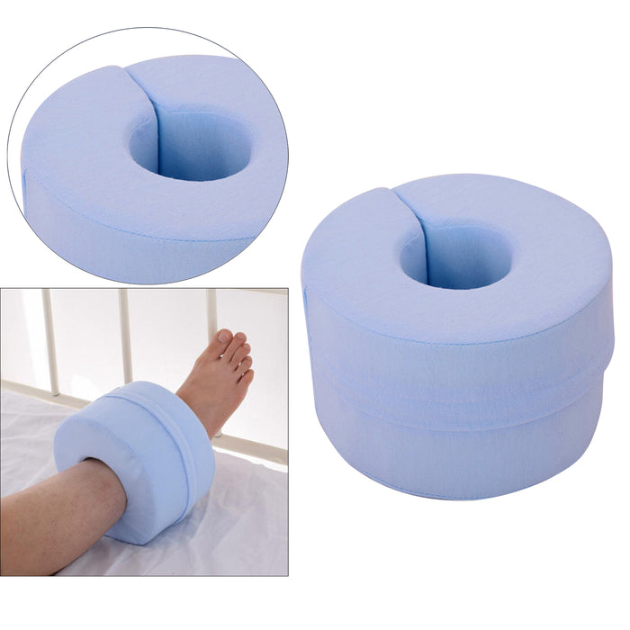 1Pcs Foot Elevation Cushion Donut Foam Anti-Bedsore for Knee Ankle Recovery Blue