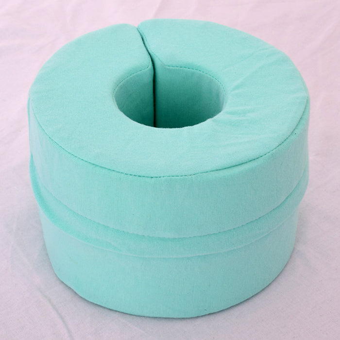 1Pcs Foot Elevation Cushion Donut Foam Anti-Bedsore for Knee Ankle Recovery Green