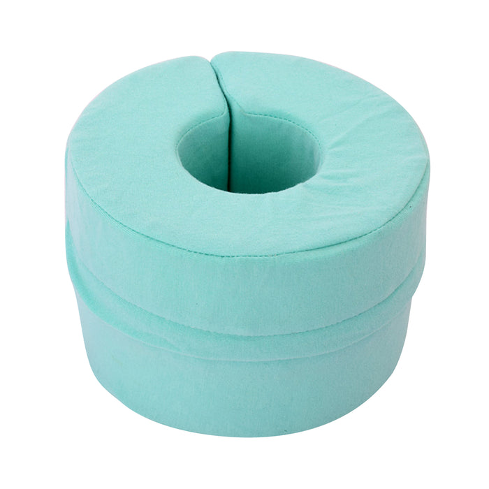 1Pcs Foot Elevation Cushion Donut Foam Anti-Bedsore for Knee Ankle Recovery Green