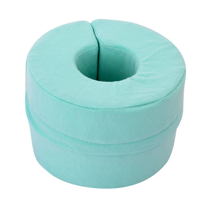 1Pcs Foot Elevation Cushion Donut Foam Anti-Bedsore for Knee Ankle Recovery Green