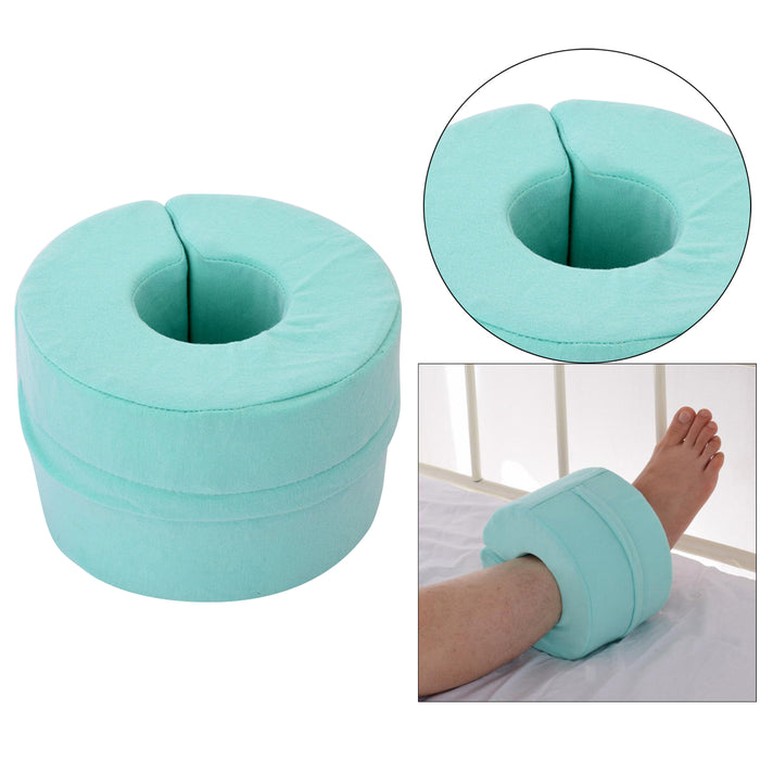 1Pcs Foot Elevation Cushion Donut Foam Anti-Bedsore for Knee Ankle Recovery Green