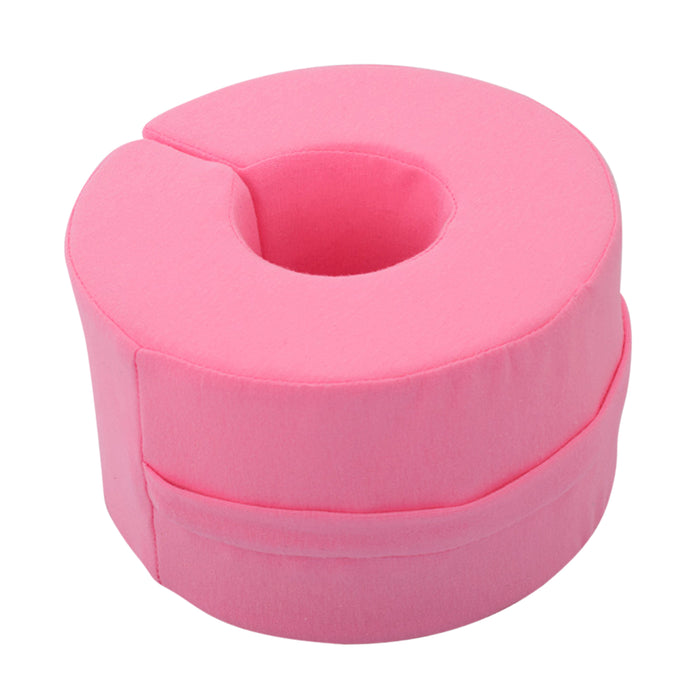 1Pcs Foot Elevation Cushion Donut Foam Anti-Bedsore for Knee Ankle Recovery Pink