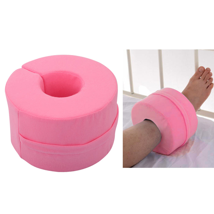 1Pcs Foot Elevation Cushion Donut Foam Anti-Bedsore for Knee Ankle Recovery Pink