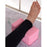 Foot Elevation Pillow Raise Mat Elevating Leg Rest Bedridden Patient Pink