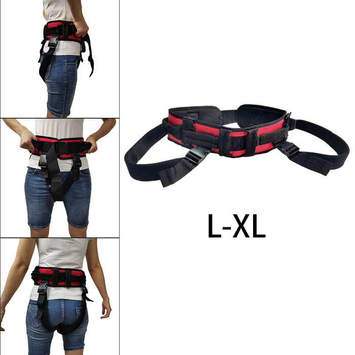 Transfer Waist Belt Move Assist for Injured Care Elderly L:33.07x3.94inch