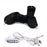 USB Heated Shoes Washable Comfortable Plush Office Gift Slipper Black