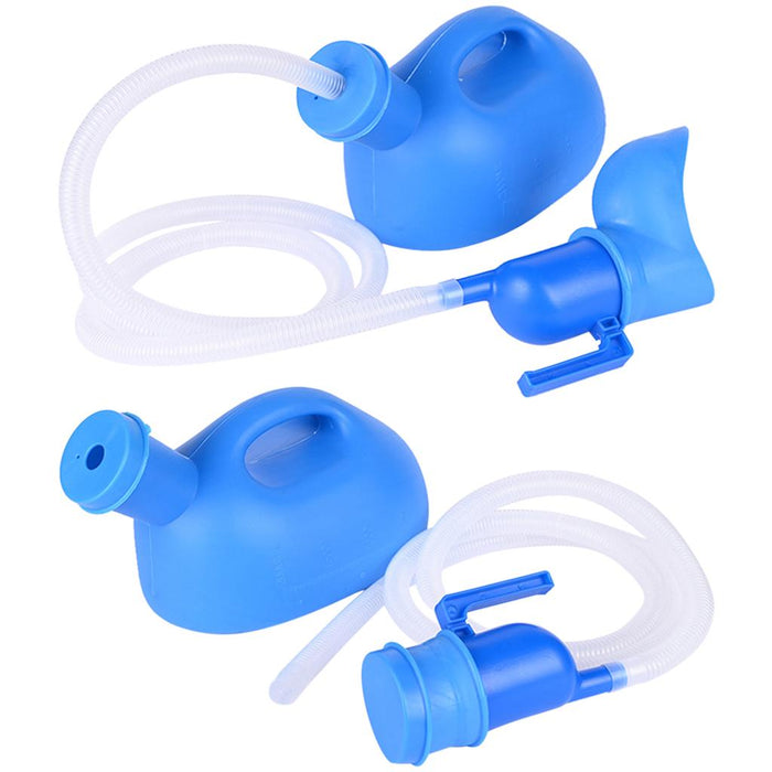 2000ml Urinal Bottle with 1.6M Tube Emergency Funnel for Wheelchair  men