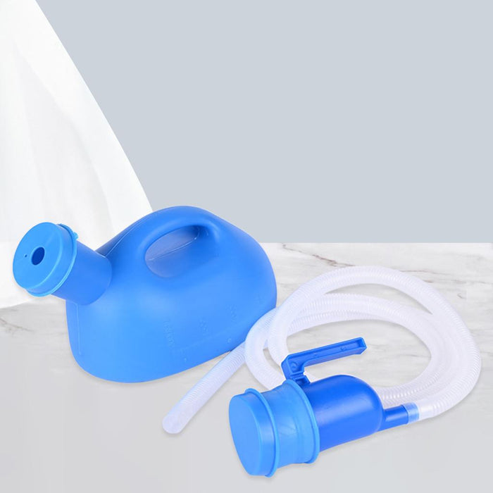 2000ml Urinal Bottle with 1.6M Tube Emergency Funnel for Wheelchair  men