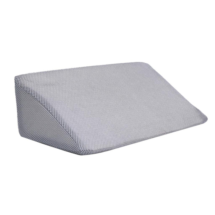 Wedge Pillow Back Legs Support Eevated Body for Pregnancy Bedroom Bedridden Gray