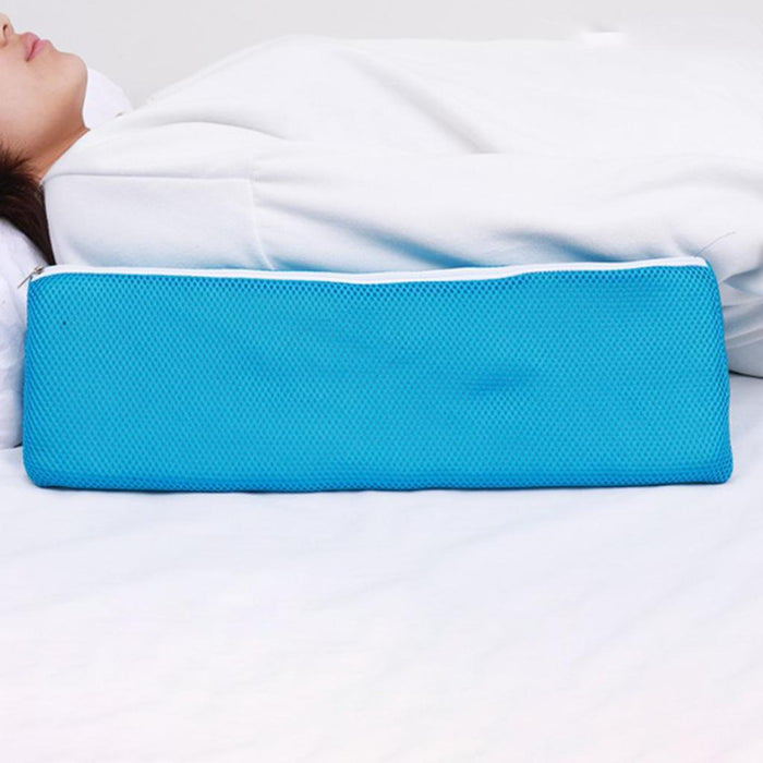 Wedge Pillow Back Legs Support Eevated Body for Pregnancy Bedroom Bedridden Blue