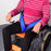 Wheelchair Harness Restraint Waist Belt for Patients Non-Slip Lower Side