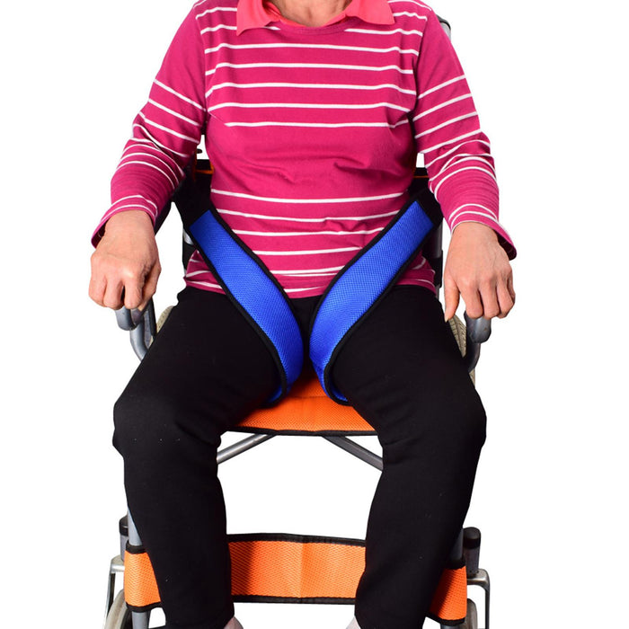 Wheelchair Harness Restraint Waist Belt for Patients Non-Slip Lower Side