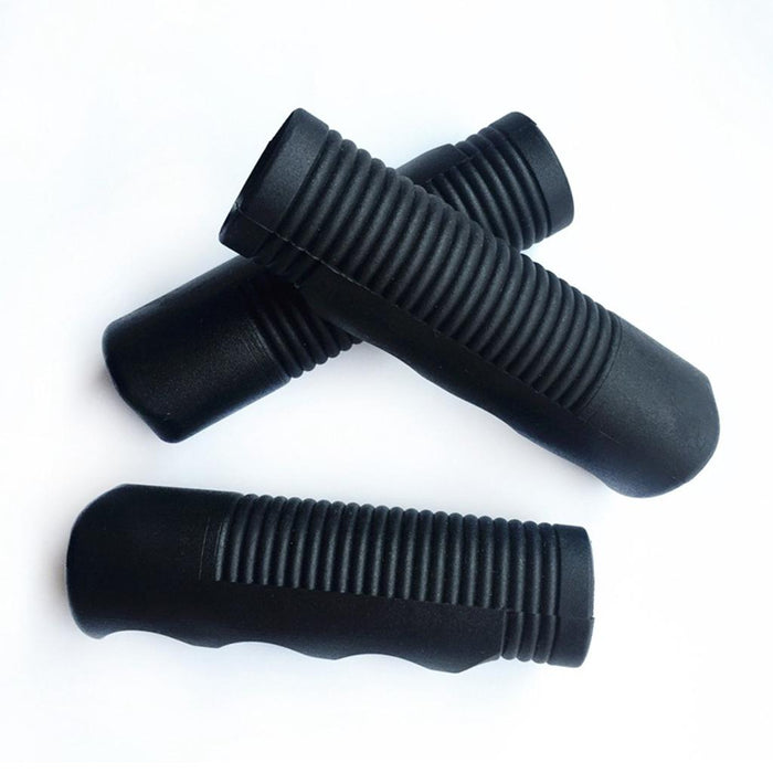 10Pieces Wheelchair Handle Grip Non-Slip PVC Replacement for Dia 7/8 inch Black