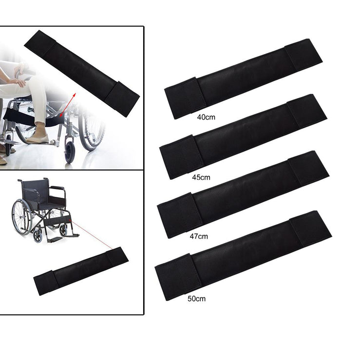 Wheelchair Footrest Belt Adjustable Non-Slip Disability Patients S 40x10CM