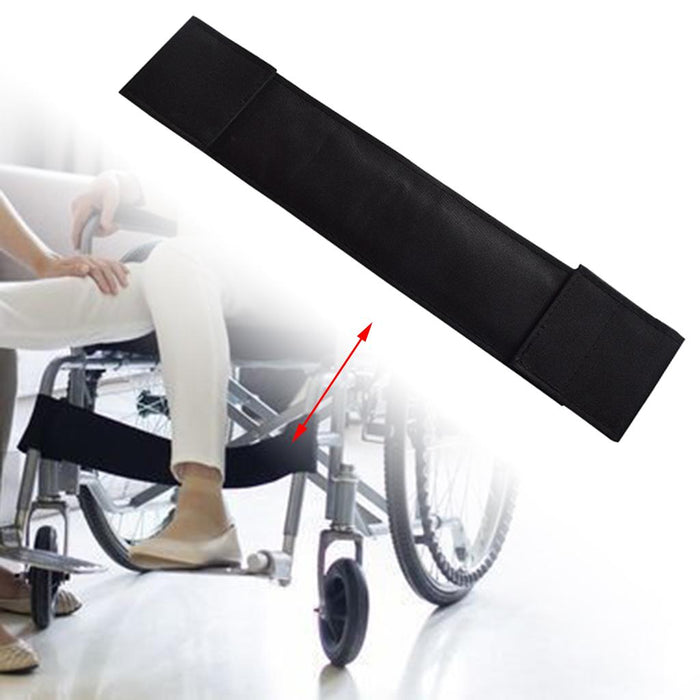 Wheelchair Footrest Belt Adjustable Non-Slip Disability Patients S 40x10CM