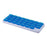 31-Grids Pill Box Monthly 31 Days 31 Compartments for Travel Capsule Elders Blue