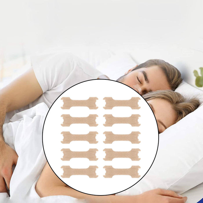 10x Snoring Patch Self Adhesive for Sleeping Improve Children skin