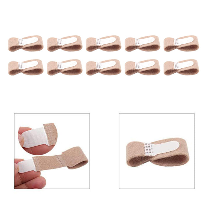 10 Pieces Finger Wraps Finger Tapes for Jammed Fingers Daily Care 5.8x1.5cm