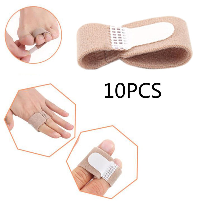 10 Pieces Finger Wraps Finger Tapes for Jammed Fingers Daily Care 11.5x2.5cm